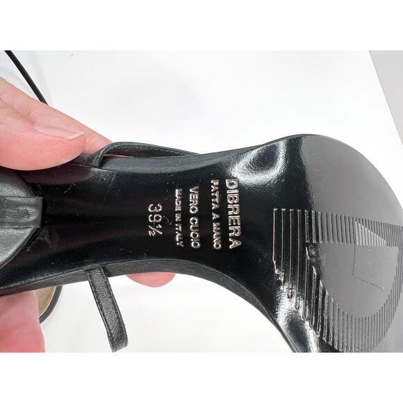 Dibrera Paolo Zanoli Donna Jewels on Heel Ankle Strap Sandal US Size 9 NIB - Picture 12 of 13